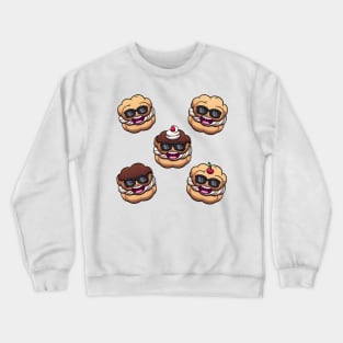 Cool Cream Puff Crewneck Sweatshirt